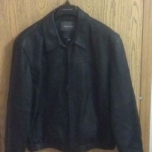 Men’s leather coat